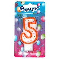Wiky Party candle number 5 - Candle