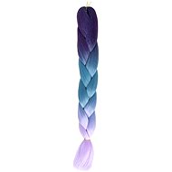 Soulima Hair Cannel synthetic braids ombre violet-blue - Wig