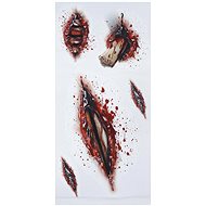 Guirca Open Wound Tattoo Set - Costume Accessory