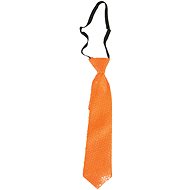 Guirca Sequin tie orange - Party Accessories