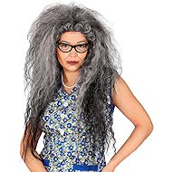 Widmann Witch wig grey rich - Wig