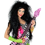 Widmann Black wavy wig long - Wig