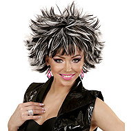 Widmann Women's wig black and white highlights - Wig