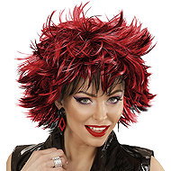 Widmann Ladies wig red highlights - Wig