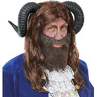 Widmann Wig Pan (Faun) with horns - Wig