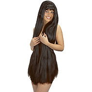 Widmann Black long maxi wig - Wig