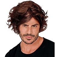 Widmann Tarzan dark wig - Wig
