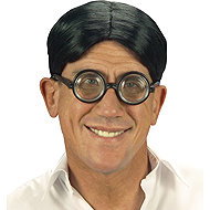 Widmann Men's jerk wig black - Wig