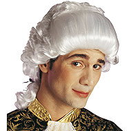 Widmann Casanova historical wig white - Wig