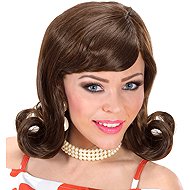 Widmann Women's wig brown 60s - Wig