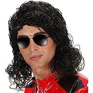 Widmann King of Pop wig black - Wig