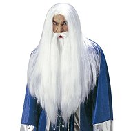 Widmann Wizard wig with beard long - Wig