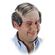 Carnival Toys Bald with grey shifter - Wig