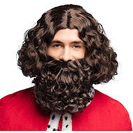 Boland Men's wig king with beard - Wig