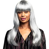Boland Ladies long wig glitter white shade - Wig