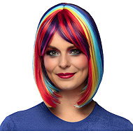Boland Wig multicolour ladies short - Wig