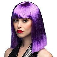 Boland Neon Purple Wig Dance - Wig