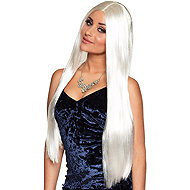 Boland Ladies Long White Wig - Wig
