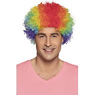 Boland Clown wig multicolour - Wig