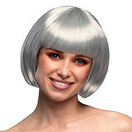 Boland Silver-grey mikado wig - Wig