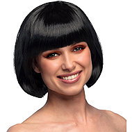 Boland Black mikado wig with bangs - Wig