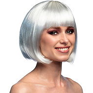 Boland White mikado wig - Wig