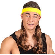 Boland Hair with headband brown long - Wig