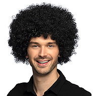 Boland Wig afro black XL - Wig