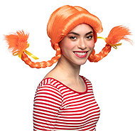 Boland Women's orange wig with braids - Wig