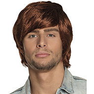 Boland Men's wig brown short - Wig