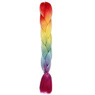FunCo Knitted Jumbo Rainbow 60 cm - Wig