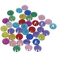 Decoration coloured gems - pirate, treasure 50 pcs - Party Accessories