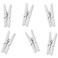 Wooden pegs - wedding, white, 3 cm, 40 pcs - Party Accessories