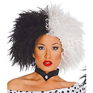 GUIRCA Black and white wig Cruella- 101 Dalmatians - Wig