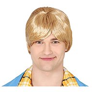 GUIRCA Men's blonde wig with a heel - Wig