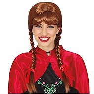 GUIRCA Brown wig with braids Anna Frozen - Wig