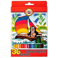Koh-i-noor Mole School Crayon Set, 36 pcs - Coloured Pencils