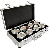 MASTER 8 chrome balls F.I.P. J.P. in aluminium case - Petanque 