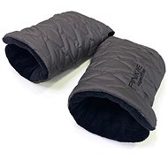 Pinkie Superfine dark grey, down - Pushchair Gloves