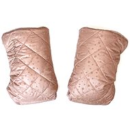 Pinkie Soft Pink Dots - Pushchair Gloves