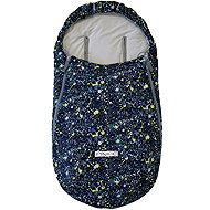 Pinkie Bio lightweight, Spot Neon Blue - Stroller Footmuff