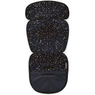 Pinkie Extended Pad Shine Gold Black - Stroller liner