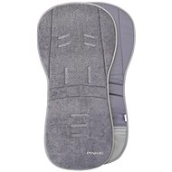 Pinkie Summer Extended Pad Bamboo Grey - Stroller liner