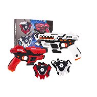 iMex Toys Laser gun set + shield with smoke function - Laser Gun