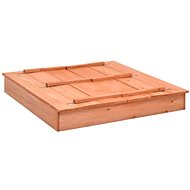 SHUMEE Sandbox 95 × 90 × 15 cm, fir wood - Sandpit