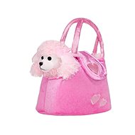 Dog in a bag pink - Soft Toy