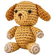 Plaid Bucilla Crochet set Amigurumi, dog Dion - Creative Kit
