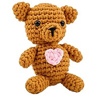Plaid Bucilla Crochet set Amigurumi, Billy Bear - Creative Kit