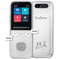 Lexibook Interpretor 2 - Voice Translator with Artificial Intelligence - Voice Recorder