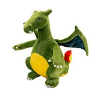 Plush Pokémon Charizard green, 23 cm - Soft Toy